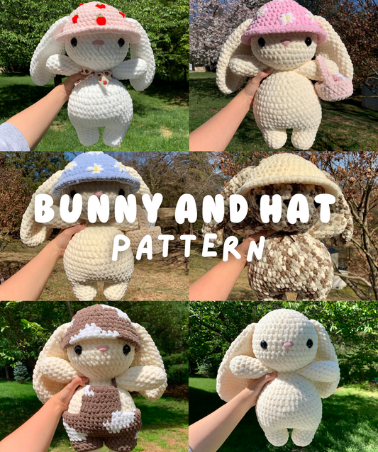 bunny and hat pattern