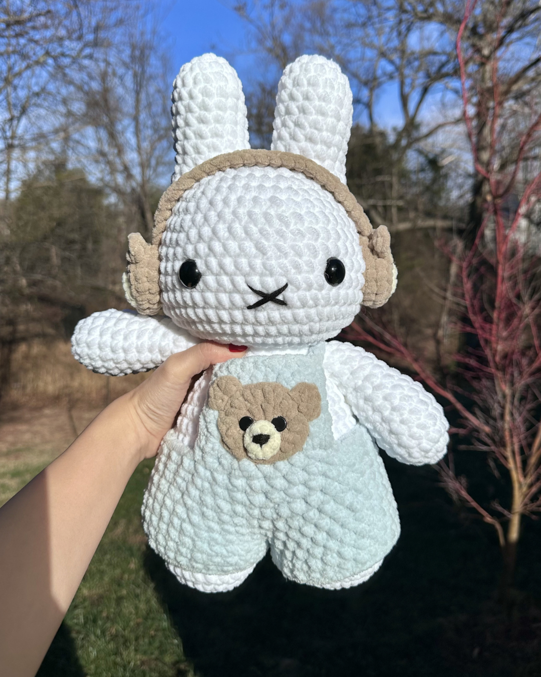 miffy bunny with outfits pattern
