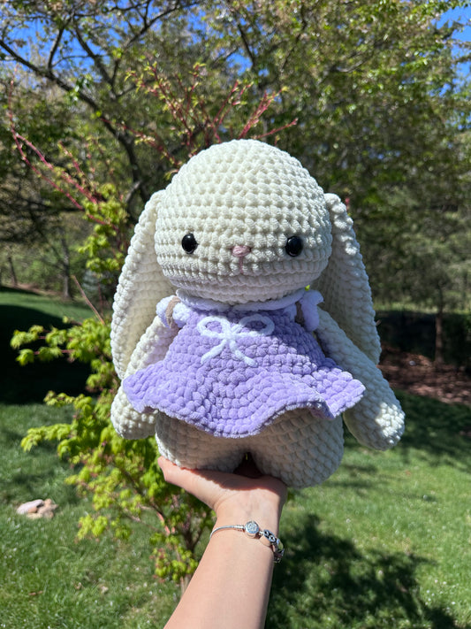 jumbo lavender bunny