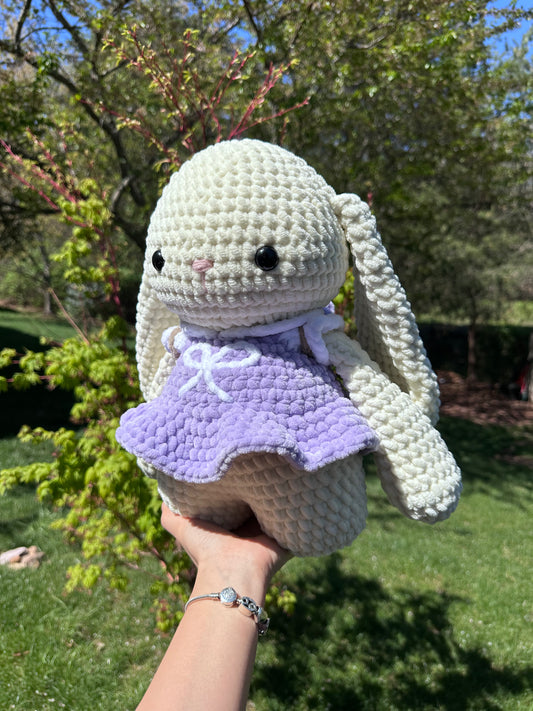jumbo lavender bunny