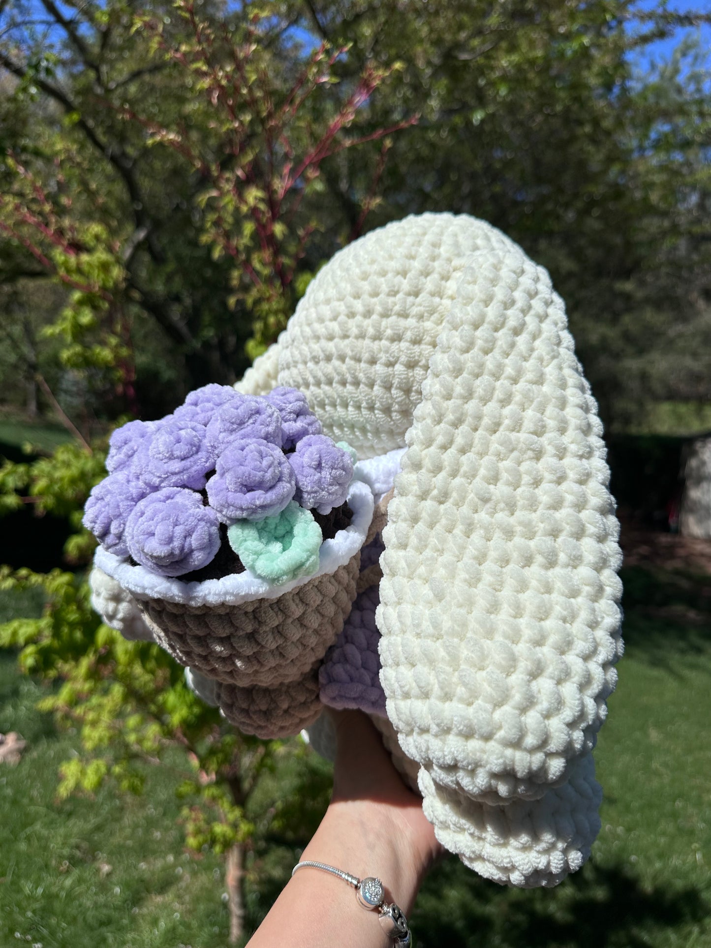 jumbo lavender bunny