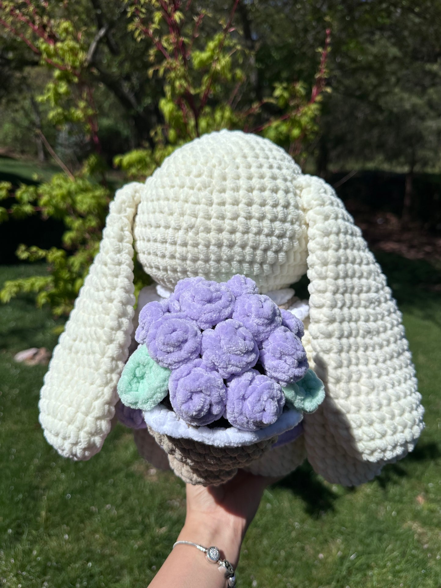 jumbo lavender bunny