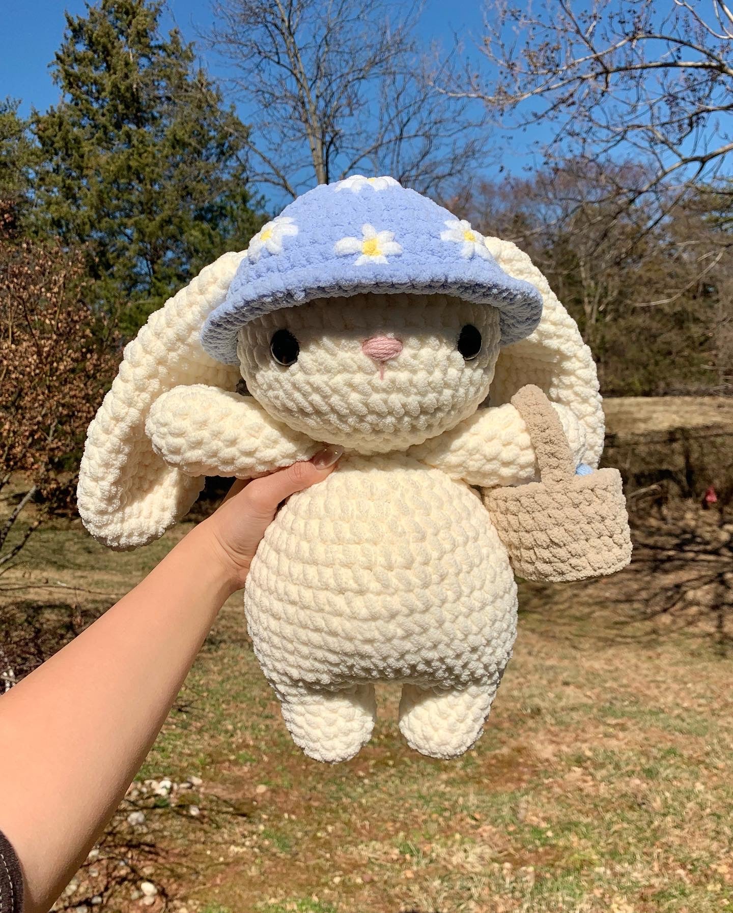 bunny and hat pattern